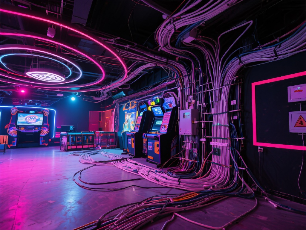 此外，娱乐设备线路还直接关系到场地的美观与安全性。